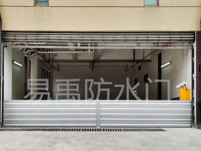铝合金挡水板--车库安装